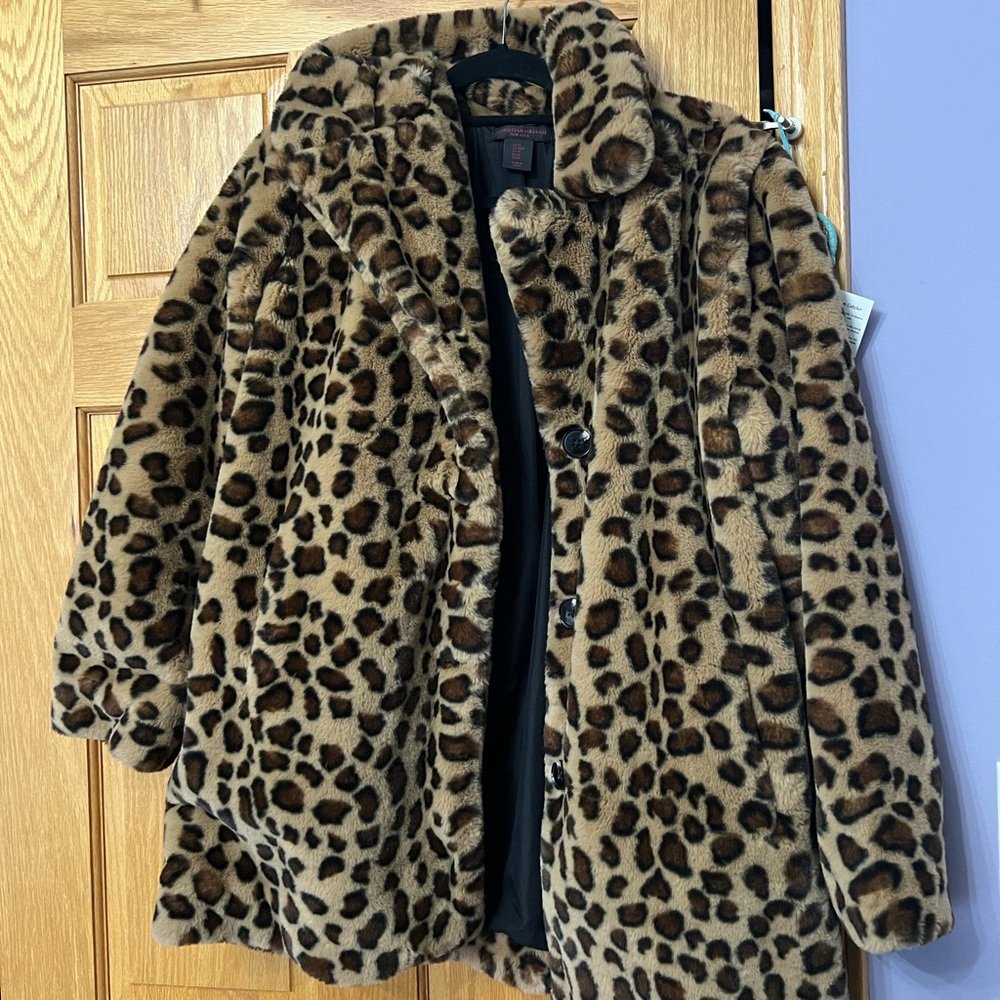Cheetah Teddy Coat